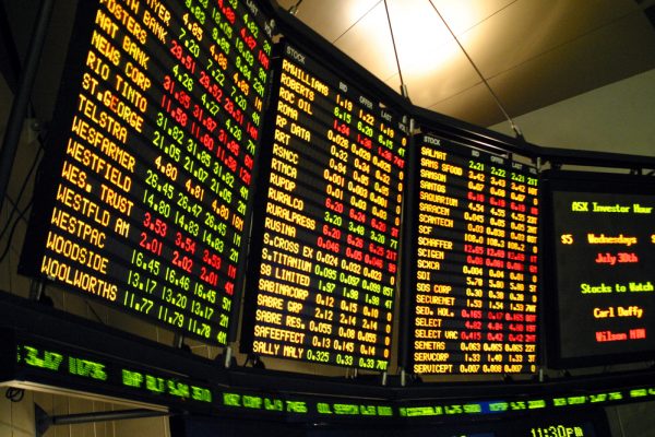 January 2006, Australian Stock Market board, Melbourne Australia. Model Released Agent 109 (AAP Image/David Ewing) NO ARCHIVING